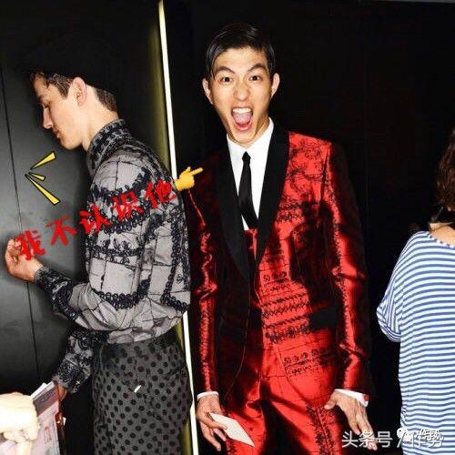 纪凌尘长得帅吗,纪凌尘和男模同台