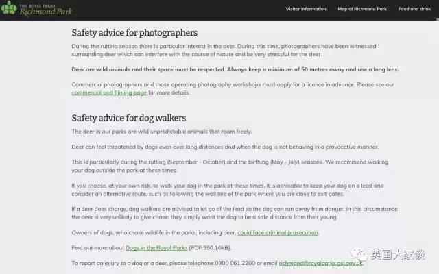 华人伦敦遭鹿攻击酿惨剧，事发地里士满公园警告：务必离鹿50米！