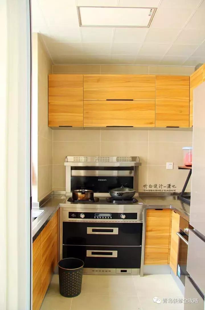 北欧风小户型三室一厅75平方米,唐岛one116平