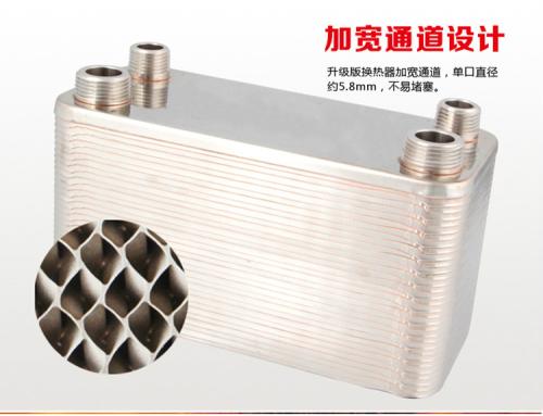 家庭用换热器安装,地暖过水热的正确安装方法