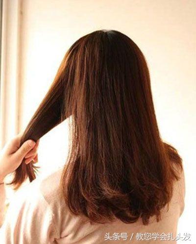 女孩必学的一款编发知性优雅大方,上街编发图片