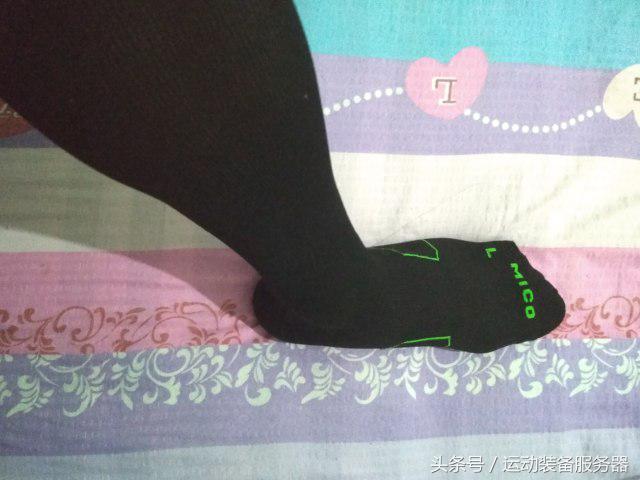 首发：跑友群测——意大利MICO专业压缩小腿袜