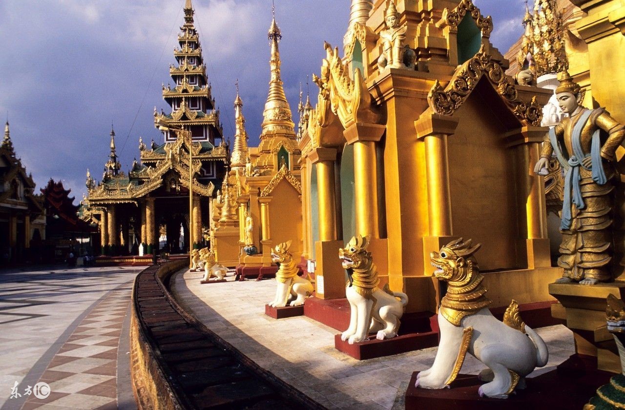 缅甸的大金塔简介,缅甸仰光大金塔人