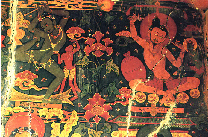 秦汉壁画风格,藏山壁画