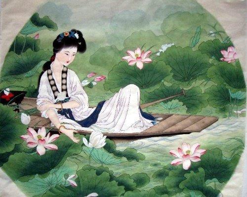 江南汉乐府的莲叶长什么样的,江南汉乐府鱼在莲叶间的情形