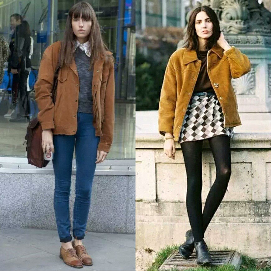 复古面料搭配流行元素,复古面料崛起穿出摩登年代感