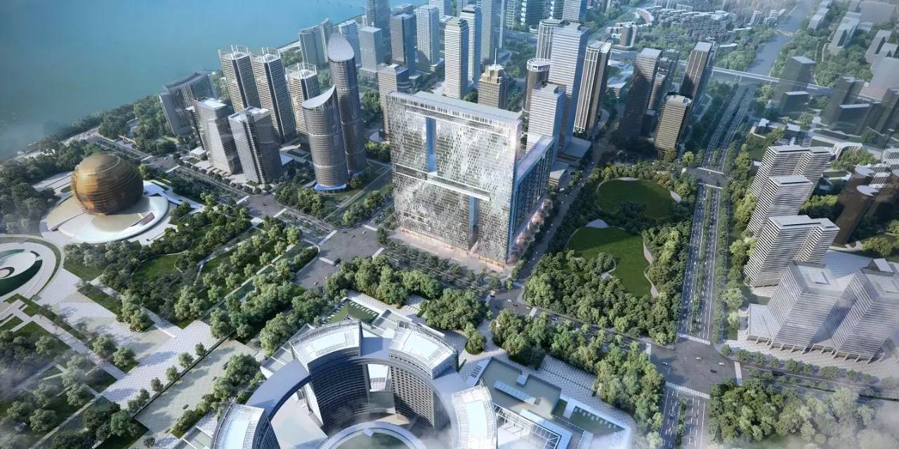 5个足球场大的巨墙，原来装下了杭州最美的“日月同辉”