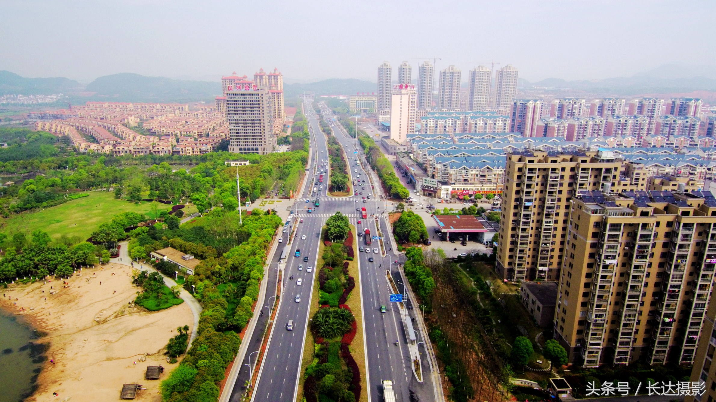 新余航拍最新视频,新余国家森林城市