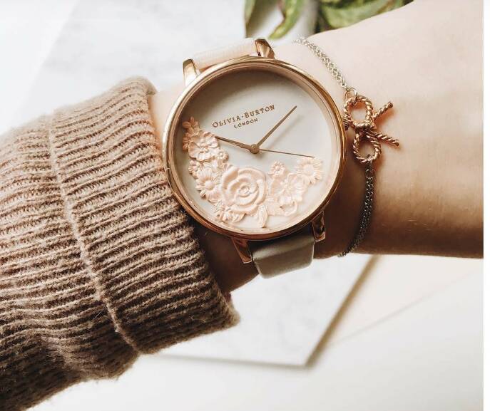 美到极致的冷门饰品,少女心五款精美女士腕表推荐