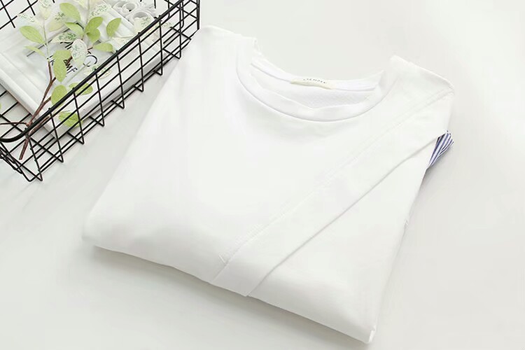 复古风刺绣卫衣,假两件刺绣卫衣灰色加蓝色