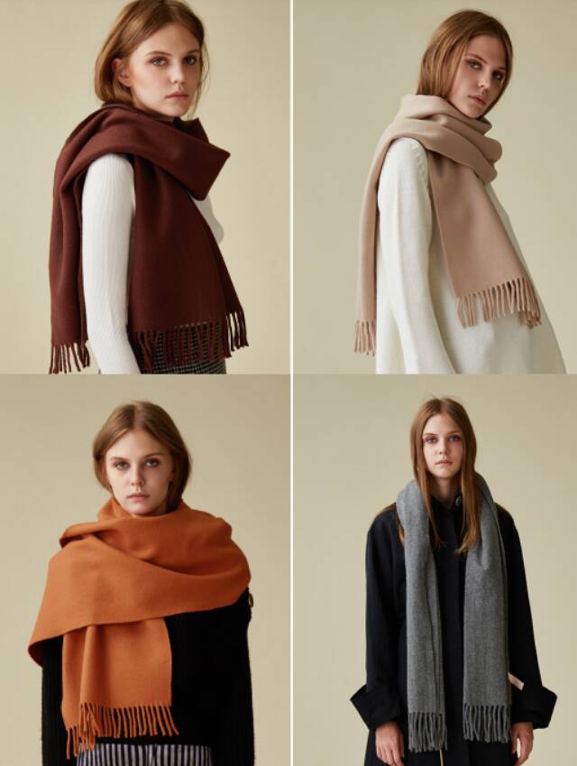 冬天必备百搭围巾图片大全,好看百搭的冬季围巾推荐