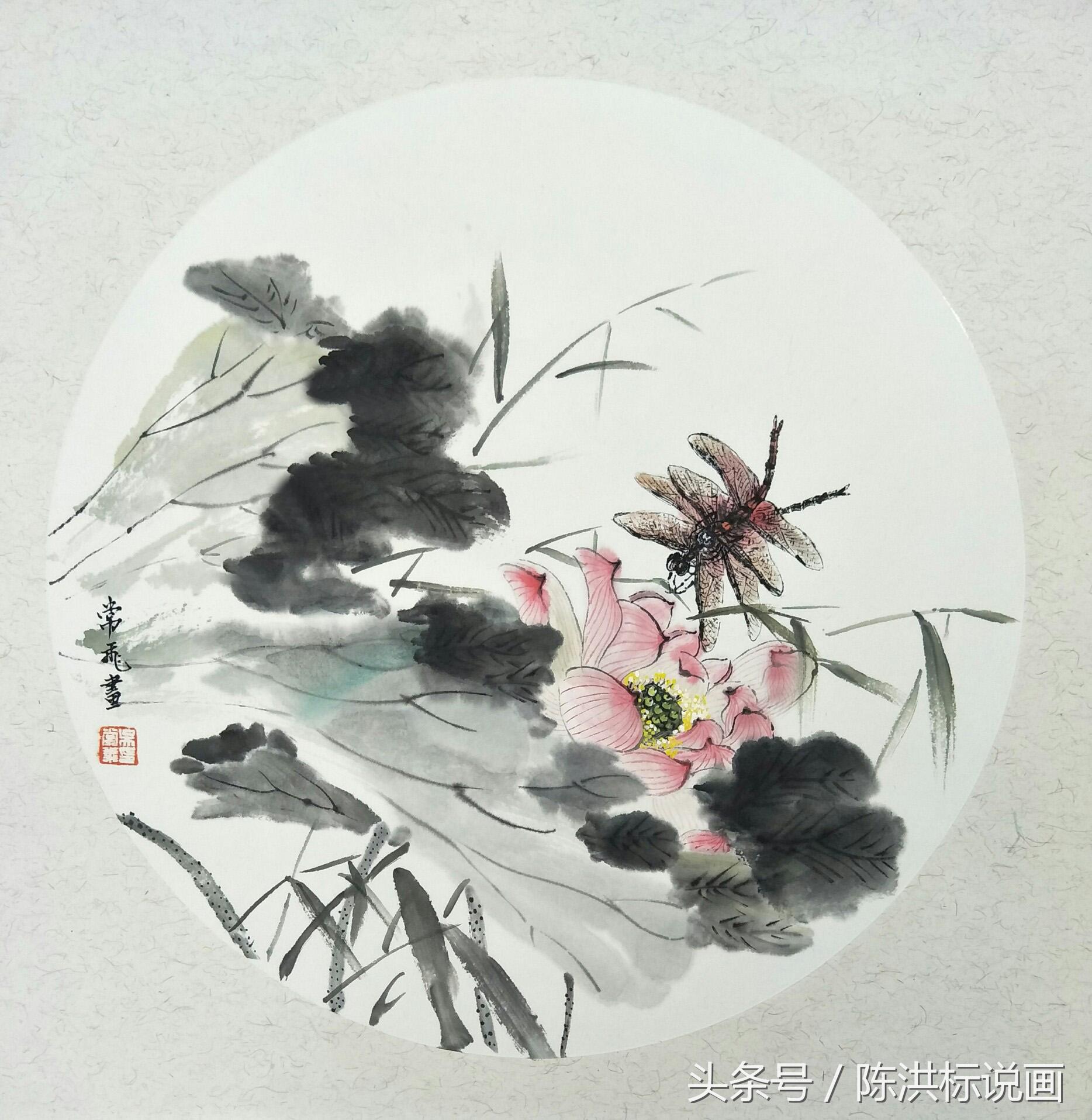 精美花鸟团扇22幅太漂亮了,团扇100幅欣赏