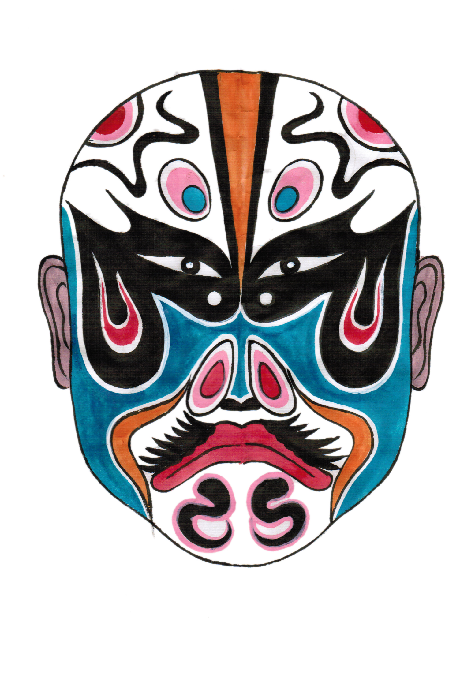 鍥界补涓浗浜墽鑴歌氨澶у叏,浜墽鑴歌氨缁樼敾鍥界补