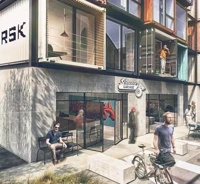 居德易-丹麦牛人改造集装箱，“堆积木”竟堆成公寓小区