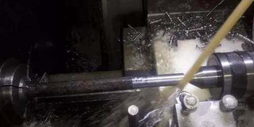 数控机床怎样编程才能出碎铁屑,切内槽刀缠铁屑