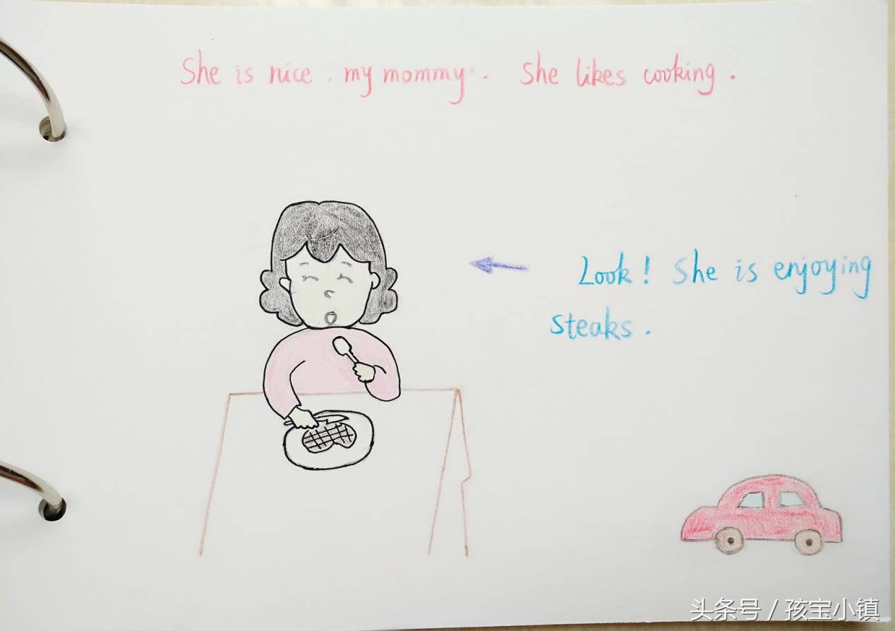 亲子共读内容绘画,亲子共绘一本书