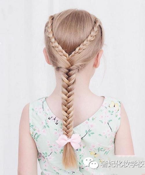 辫子的编发教程乔欣,丝巾编发教程简单好看乔欣