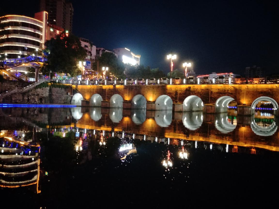 遵义湘江夜景视频,遵义湘江河夜景