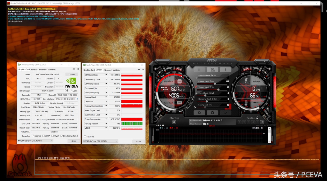 微星1070ti显卡测评,微星gtx1070ti是怎么设置的