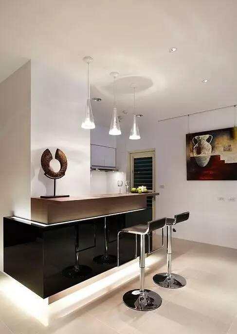 家里哪里装吧台,家里可以搞个情调小吧台