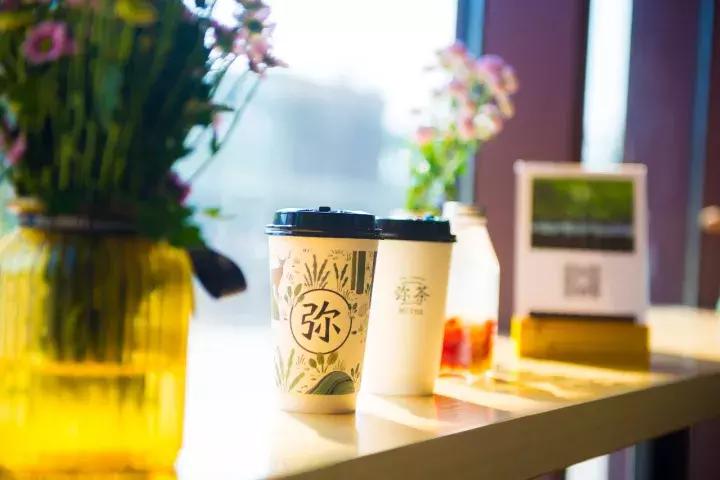 网红小清新奶茶,网红小清新风奶茶店