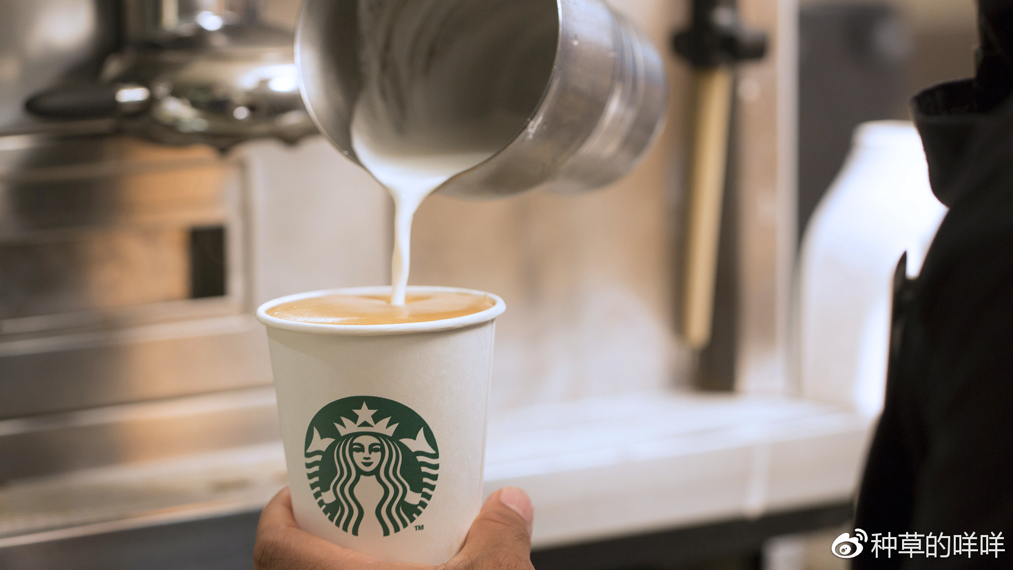 星巴克哪款咖啡豆做拿铁好喝,星巴克厚乳拿铁咖啡做法