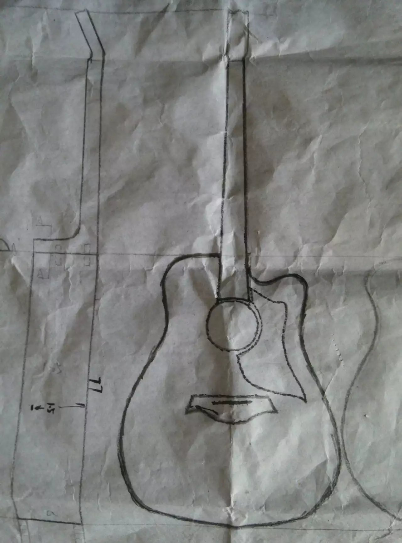 最简单工具做吉他,自己动手做吉他教程