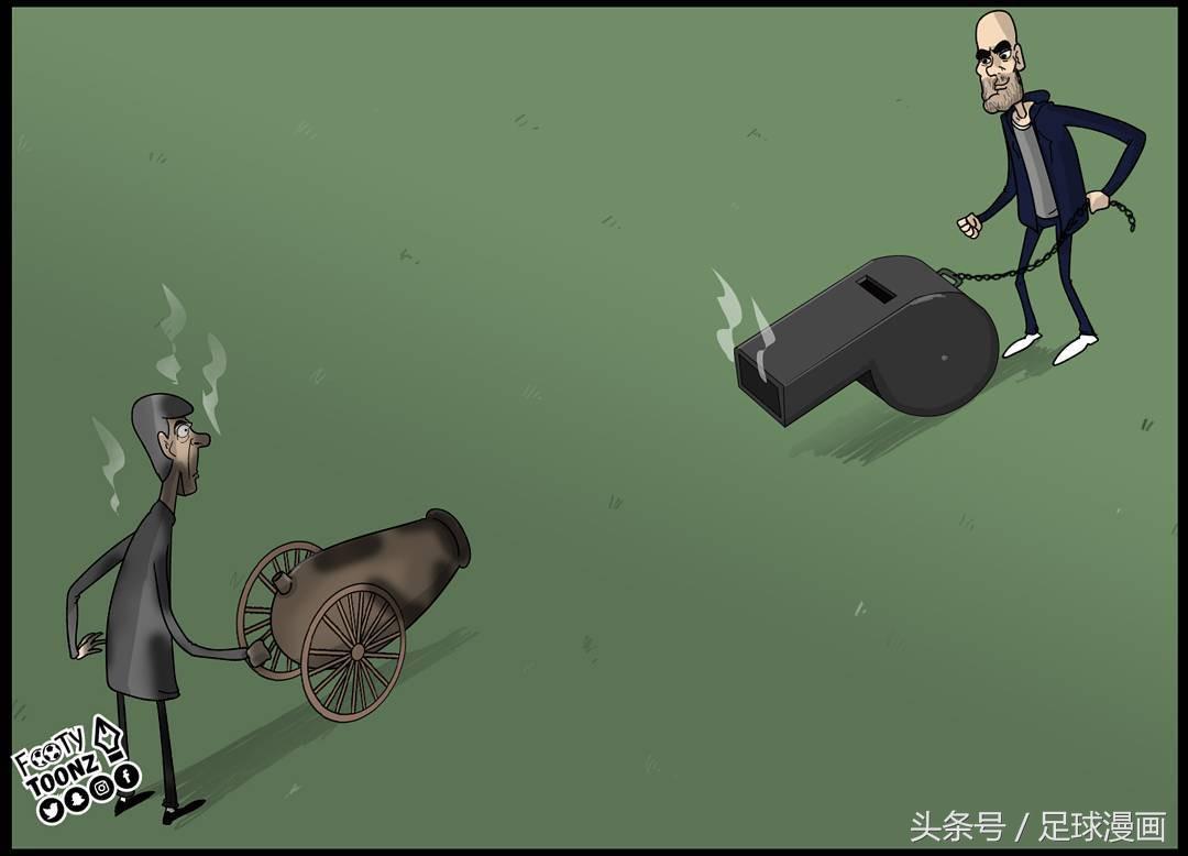 足球世界名场面漫画,足球漫画欧洲杯