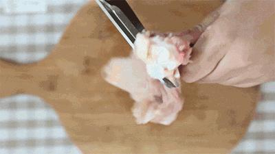 怎么给鸡翅去骨快速,鸡腿鸡翅去骨