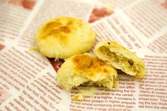 郑州王府井绿豆饼,南方好吃的酥皮绿豆饼