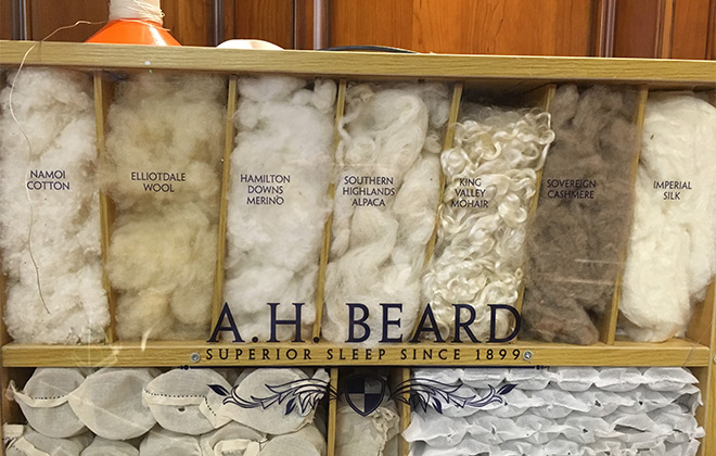 美国原装进口床垫手工制作图片,纯手工打造床垫