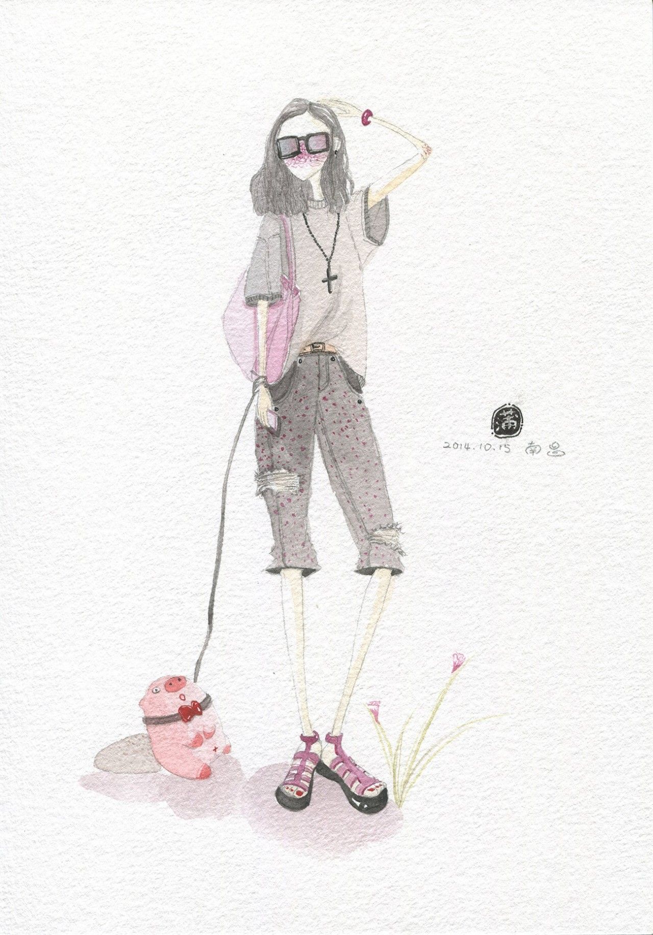 我是懒--我会静静的画画一辈子