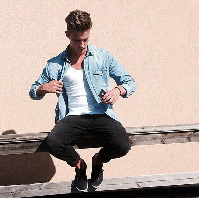 有着一种特殊复古感的街头潮牌,有一种范叫英伦风