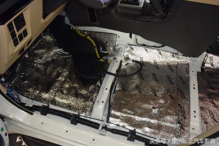 普拉多全车隔音效果图,普拉多stp隔音