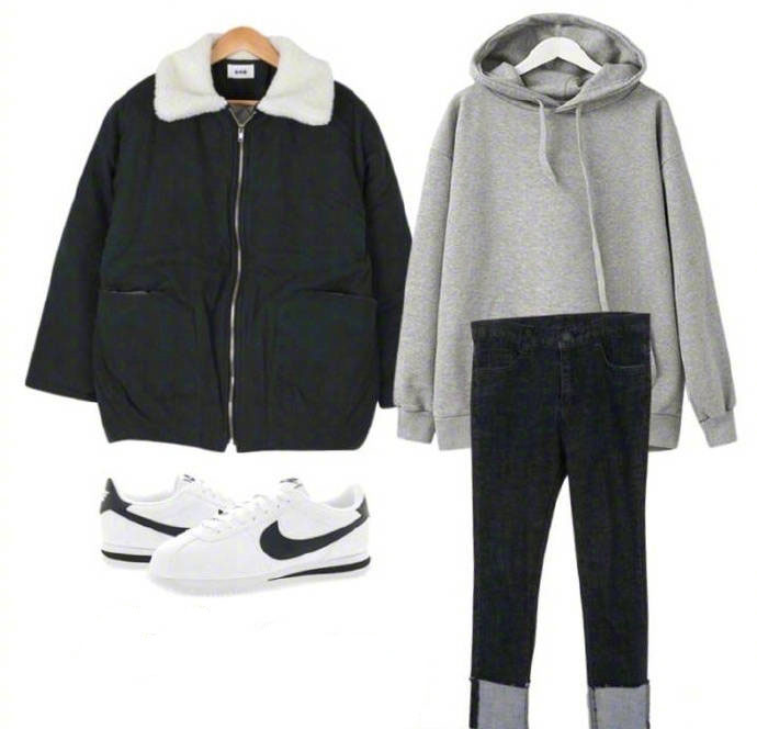一衣多穿搭配羽绒服,一衣多穿舒适夹克