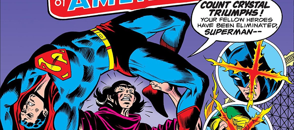 超人正义联盟漫画,正义联盟超人漫画