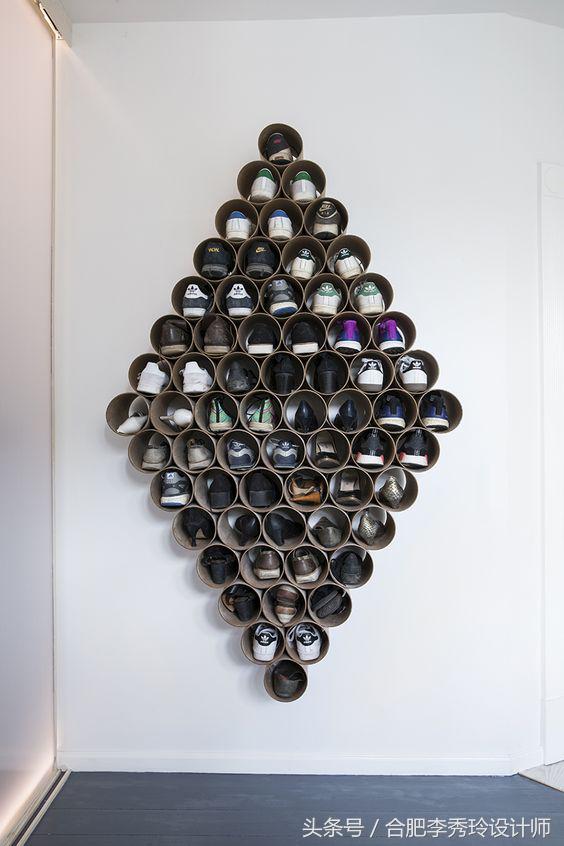 家里有这样一个鞋架就轻松搞定,买了多层鞋架收拾整齐又不占地方