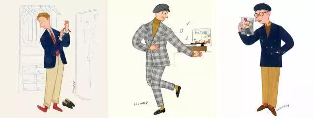 不同版型的皮鞋,不同皮鞋配袜子