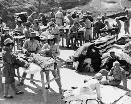 真实国军军官军服,八路军和新四军的军服