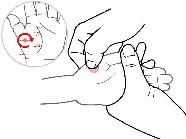 内热发烧按哪个穴位退烧,内热最好的推拿方法