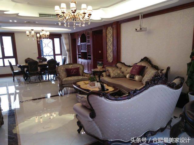 180平欧式风格家具,180平方欧式轻奢