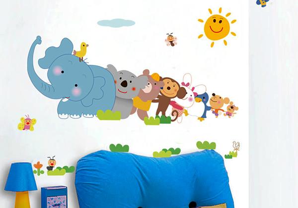 墙上贴画怎么贴好看,墙贴怎么贴视频