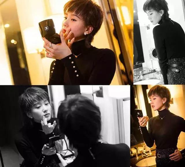 我们闯入了刘诗诗的房间“看看你出门前都在做什么?”