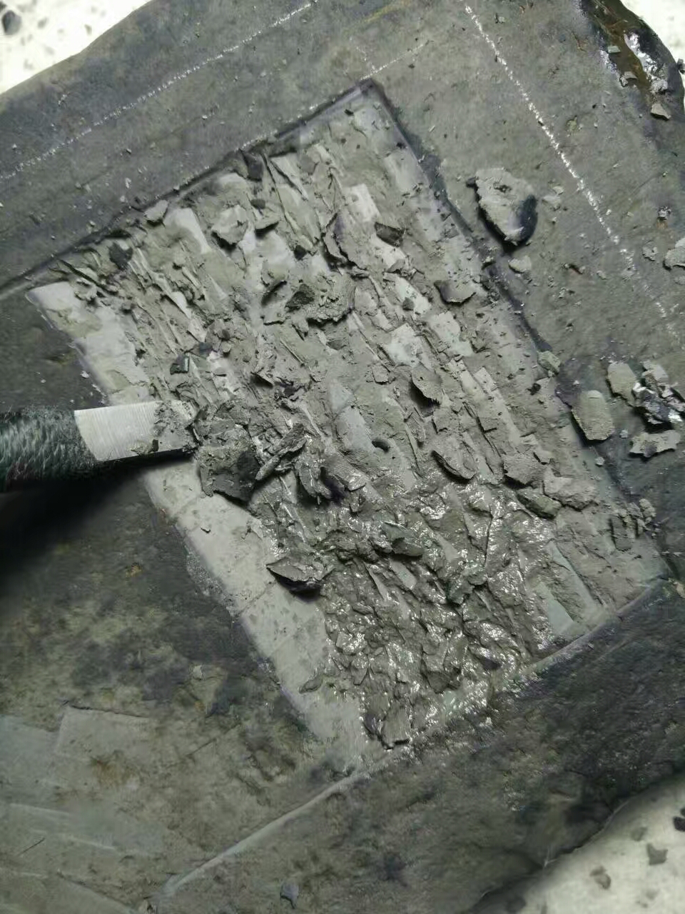 一块普通青砖的变化,有什么办法可以把仿古砖变光滑