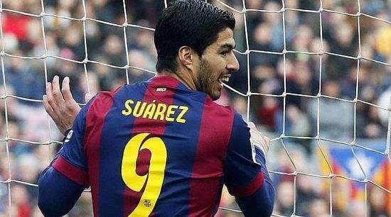 苏亚雷斯独造五球,苏亚雷斯30进球