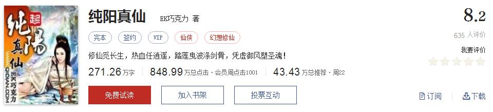 起点热门网络小说排行,起点文笔好9分以上的小说