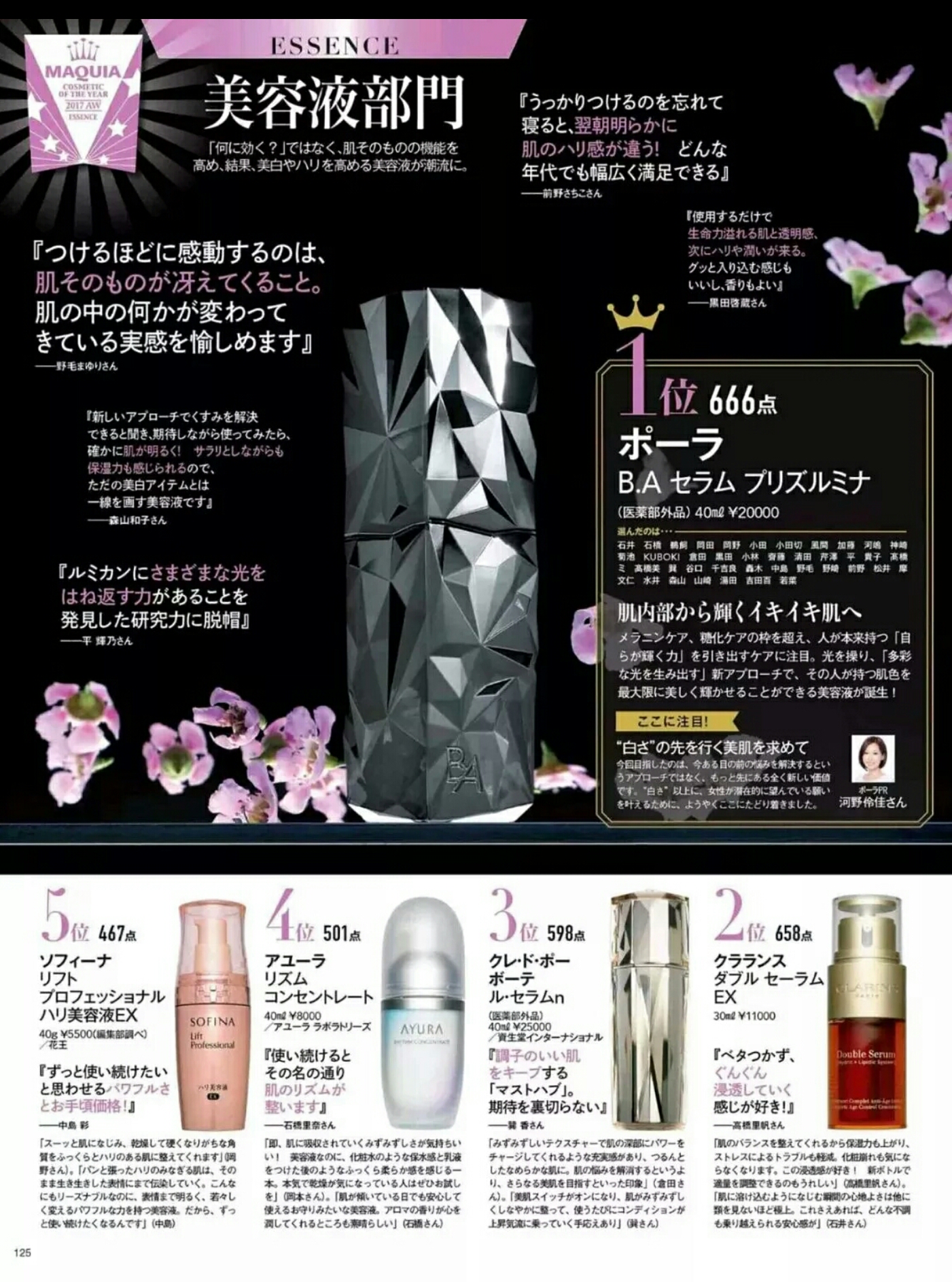 2023年日本化妆品大赏,日本杂志选出来的护肤品