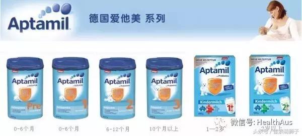 爱他美1段德国和澳洲版区别,德国澳洲英版爱他美的区别