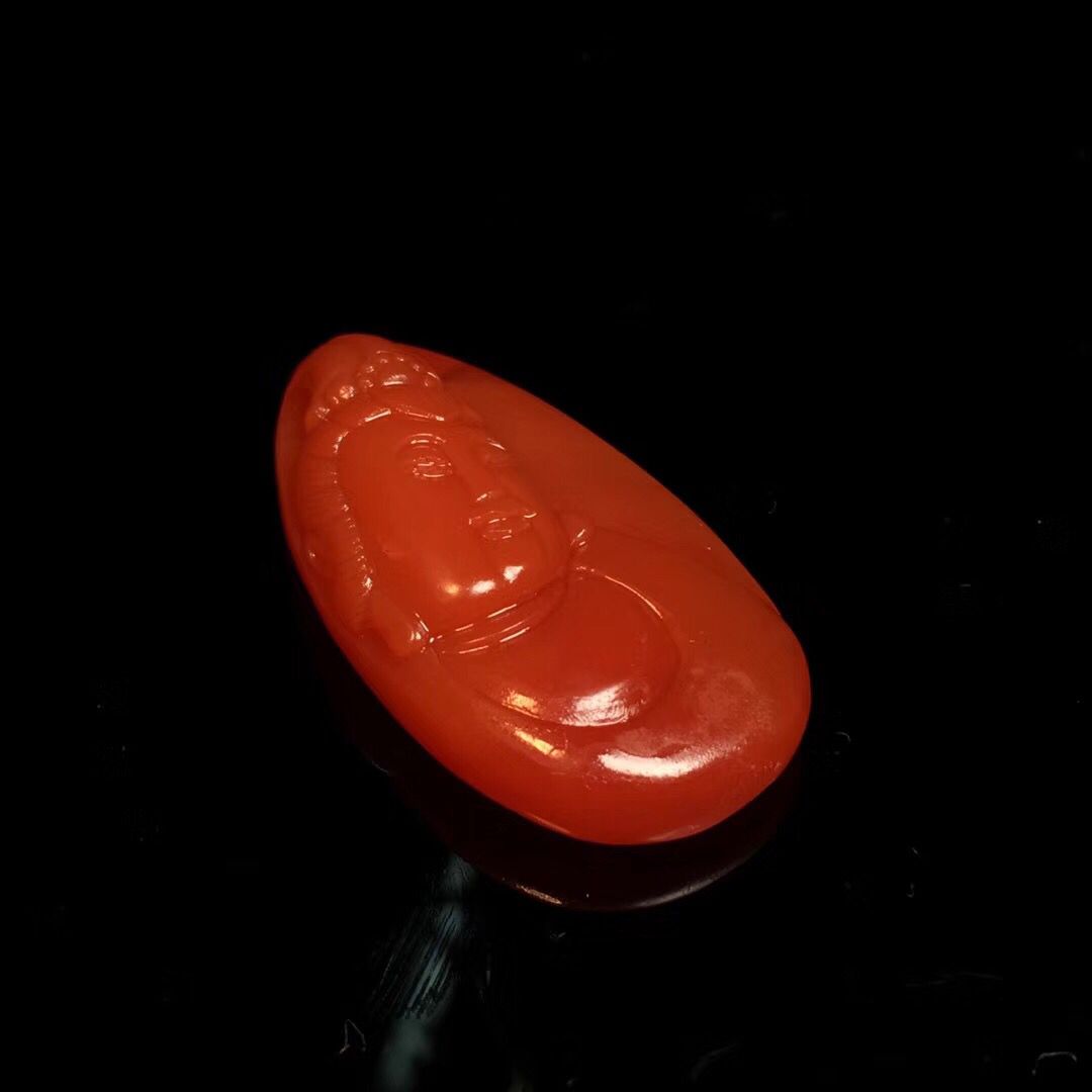 南红缺水的表现,南红玛瑙失水是什么样子