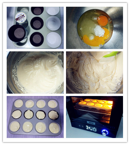 一看就会，立体奶油霜裱花，卡通小浣熊杯蛋糕